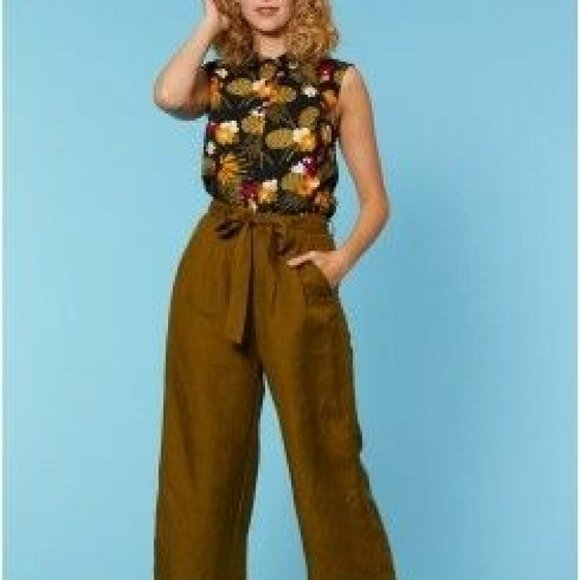 PRINCESS HIGHWAY Parrot Cotton Collared Blouse NWT - Picture 6 of 9